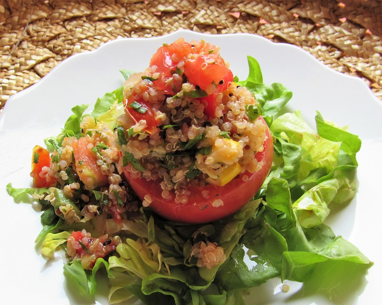 Garden Vegetable Quinoa Salad